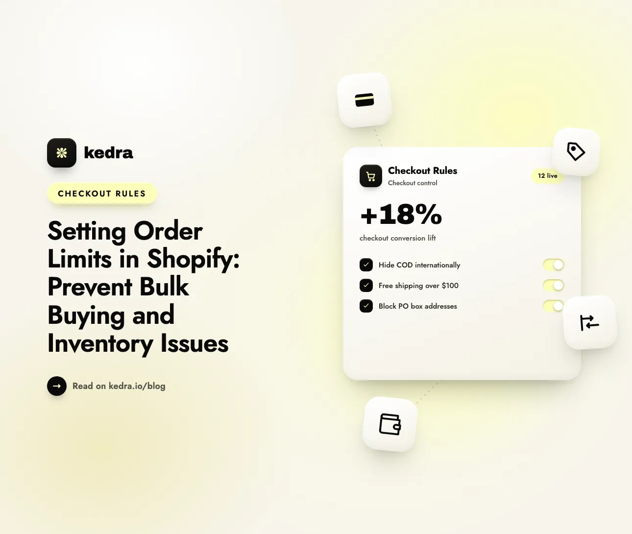 Setting Order Limits in Shopify: Prevent Bulk Buying and Inventory Issues