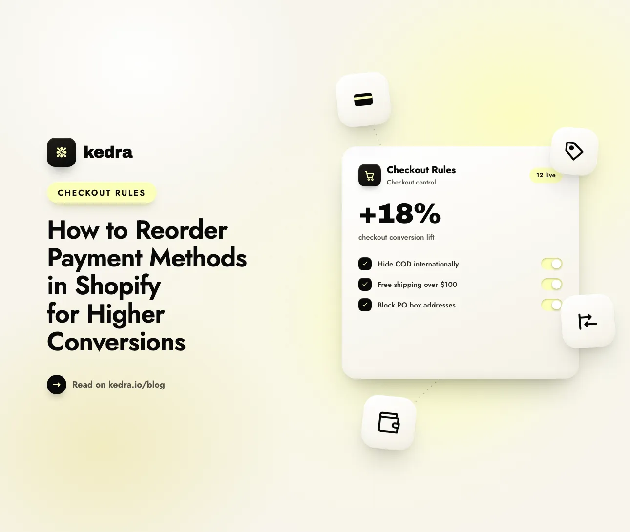How to Reorder Payment Methods in Shopify for Higher Conversions
